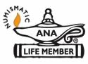 American Numismatic Association Life Member logo